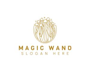 Mushroom Magic Fungi logo design