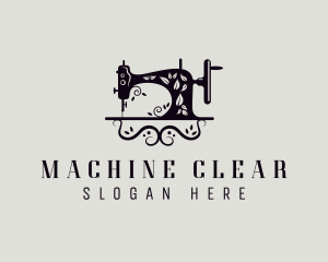 Sewing Machine Tailoring logo design
