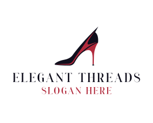 Fashion Stilettos Heels logo design