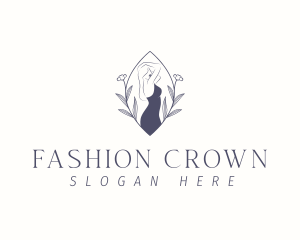 Beauty Fashion Girl logo design