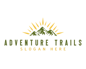 Mountain Outdoor Destination logo design