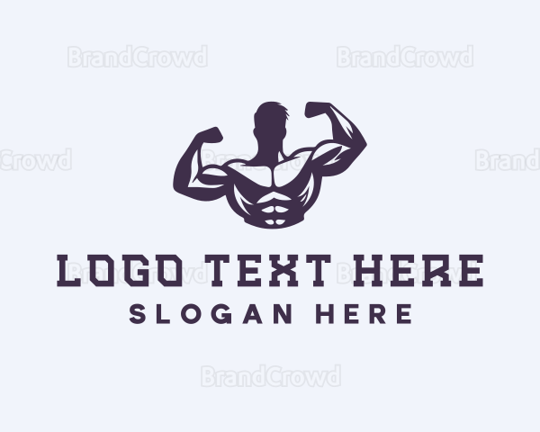 Gym Bodybuilding Trainer Logo