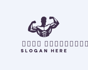 Fit - Gym Bodybuilding Trainer logo design