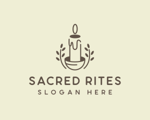 Ritual - Aromatic Wax Candle logo design