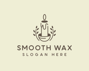 Wax - Aromatic Wax Candle logo design