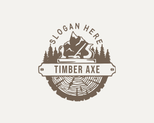 Lumberjack - Lumberjack Wood Planer logo design