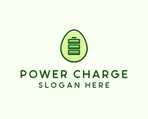 Charging - Charging Power Egg logo design