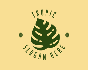 Tropical Ornaments Resort logo design