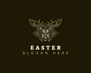 Antler - Antler Deer Buck logo design