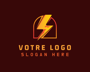 Electrical - Speed Lightning Bolt logo design