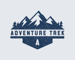 Trekking - Summit Mountain Trekking logo design