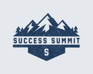 Summit Mountain Trekking logo design