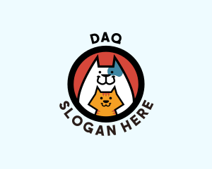 Cat Dog Shelter Logo