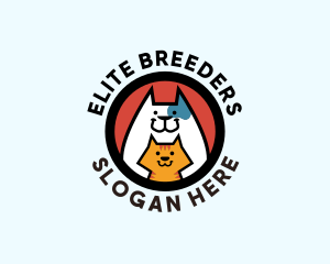 Cat Dog Shelter logo design