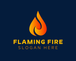 Flaming - Flaming Fire Energy logo design