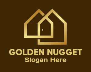 Golden Housing Residence logo design