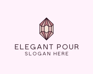 Crystal Jewelry Boutique logo design