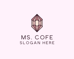 Crystal Jewelry Boutique logo design