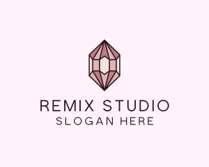 Crystal Jewelry Boutique logo design