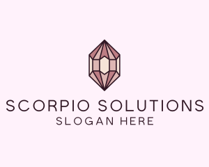 Crystal Jewelry Boutique logo design