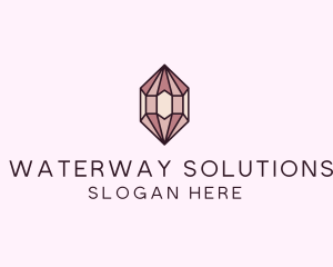 Crystal Jewelry Boutique logo design