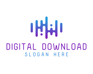 Download - DJ Sound Wave logo design
