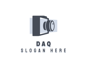 Vlog - Photo Camera Photography logo design