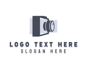 Vlog - Photo Camera Photography logo design