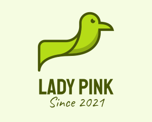 Wild - Green Bird Animal logo design