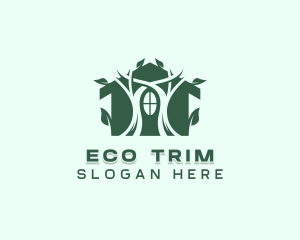 Eco Plant Wellness logo design