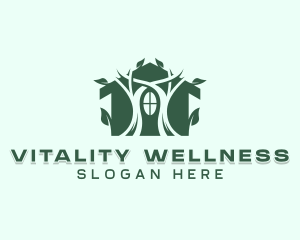 Eco Plant Wellness logo design