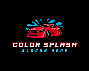 Car Automotive Wash logo design