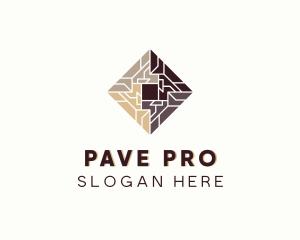 Floor Tile Pattern logo design