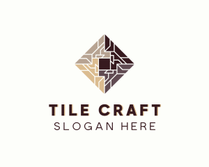 Floor Tile Pattern logo design