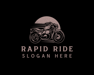 Motorcycle Racing Vehicle logo design