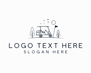 Hobby - Golf Cart Vehicle logo design