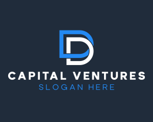 Capital - Simple Firm Letter D logo design