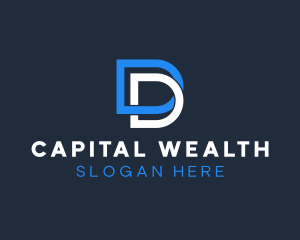 Capital - Simple Firm Letter D logo design