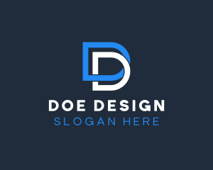 Simple Firm Letter D logo design