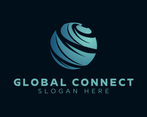 Business Globe Company logo design