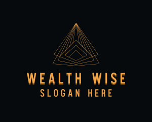 Pyramid Financial Investment logo design