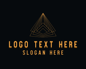 Financial - Pyramid Financial Investment logo design