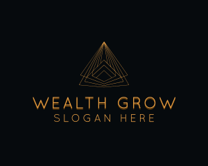 Pyramid Financial Investment logo design