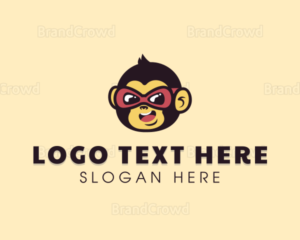Monkey Cool Glasses Logo