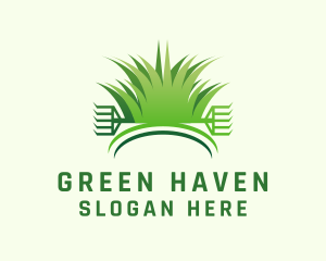 Garden - Garden Lawn Rake logo design