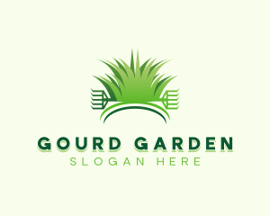 Garden Lawn Rake logo design