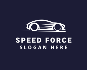 Sports Car Vehicle Racing logo design