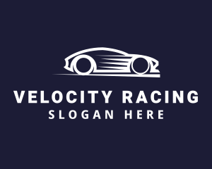 Sports Car Vehicle Racing logo design