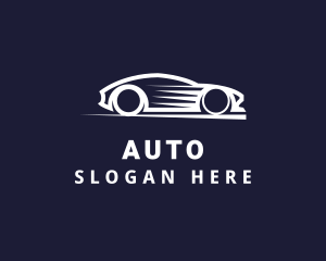 Driver - Sports Car Vehicle Racing logo design