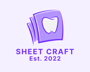 Sheet - Tooth Dental Papers logo design